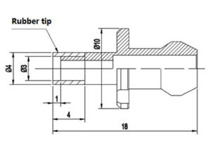 assembleon nozzle for label feeder assembleon nozzle for label feeder